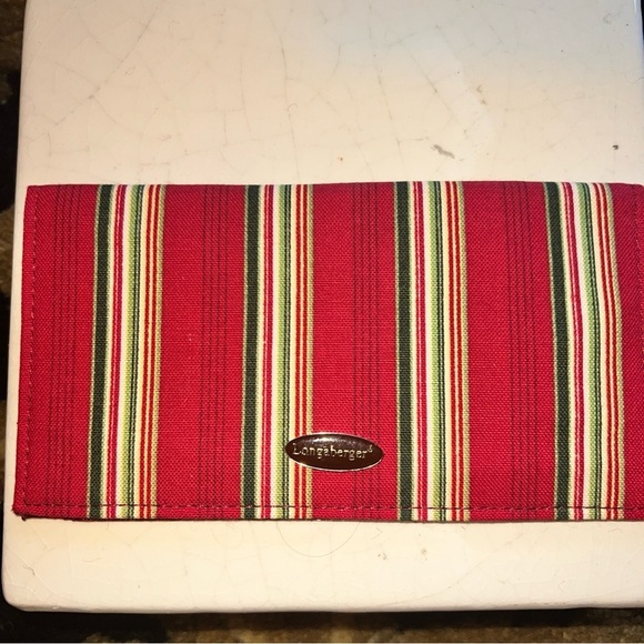 Longaberger Homestead Women’s One of a Kind Schnauzer Striped Small Tote Bag NWT - Picture 10 of 16